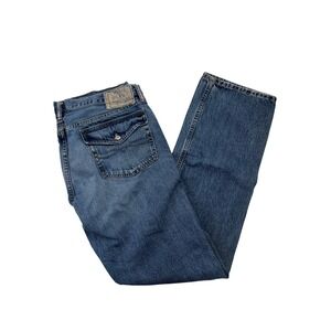 Polo Ralph Lauren Men Classic Fit Straight Leg Blue Denim Jeans 36x34